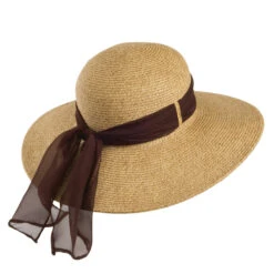 Sur La Tête Womens Beachside Sun Hat - Toast