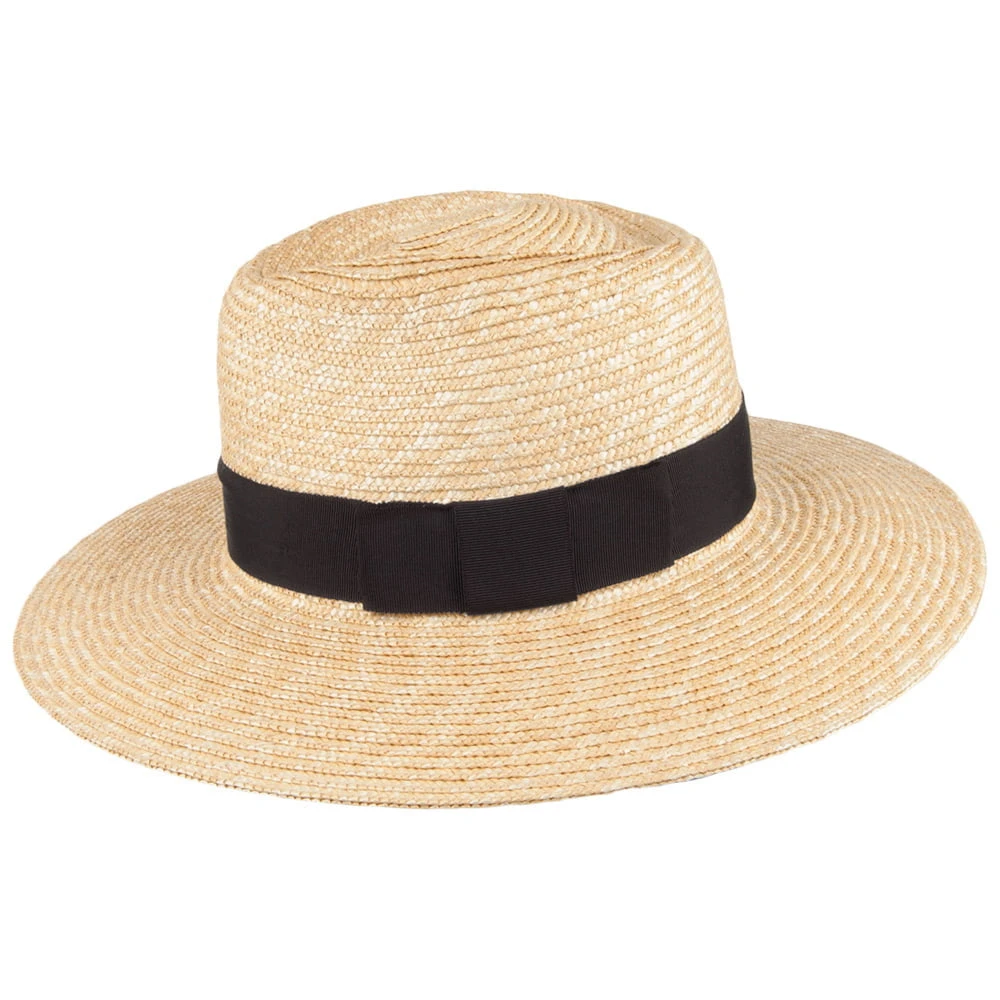 Brixton Hats Joanna Straw Sun Hat - Natural - Image 2