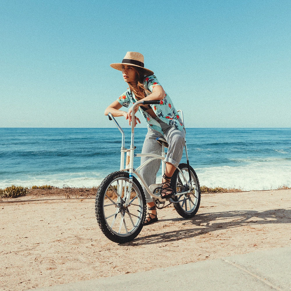 Brixton Hats Joanna Straw Sun Hat - Natural - Image 6