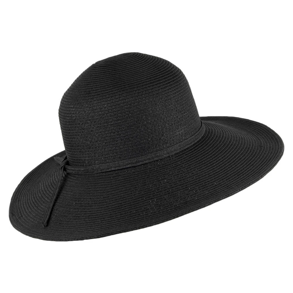 Sur La Tête Womens Brighton Sun Hat - Black - Image 4