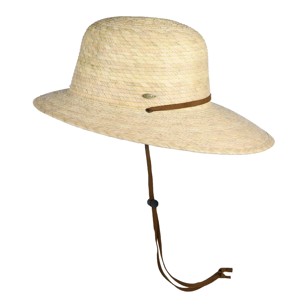 Scala Hats Annabel Braided Palm Sun Hat - Natural - Image 2