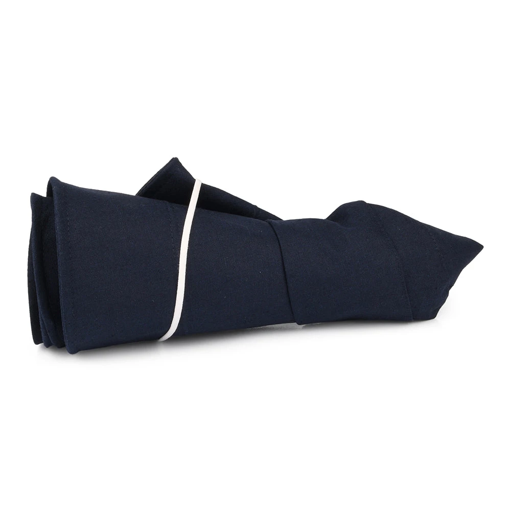 Sur La Tête Monaco Packable Sun Hat - Navy Blue - Image 2