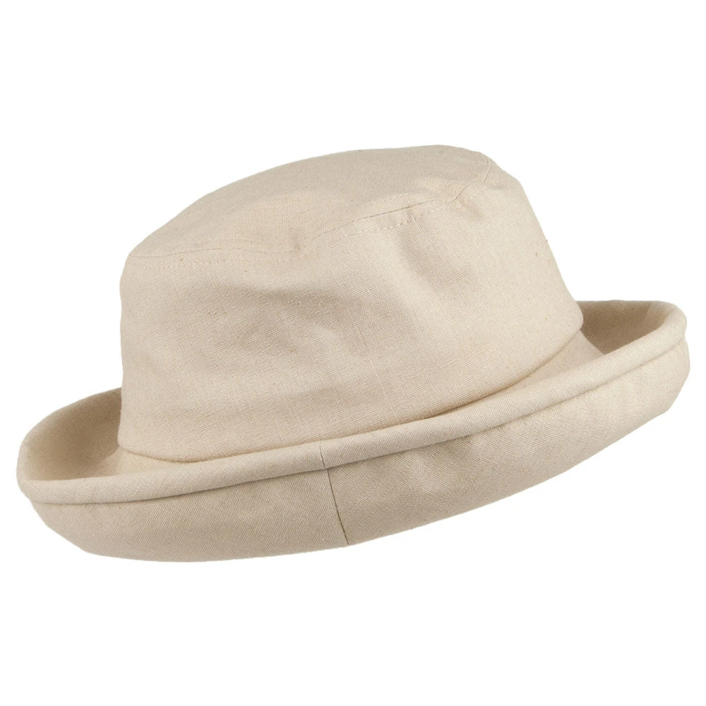 Sur La Tête Arbres Packable Bucket Hat - Beige - Image 3