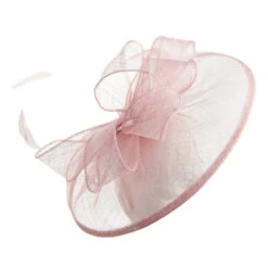 Failsworth Hats Ginny Disc Fascinator - Pink