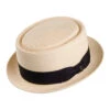 Jaxon & James Toyo Braided Pork Pie Hat - Natural