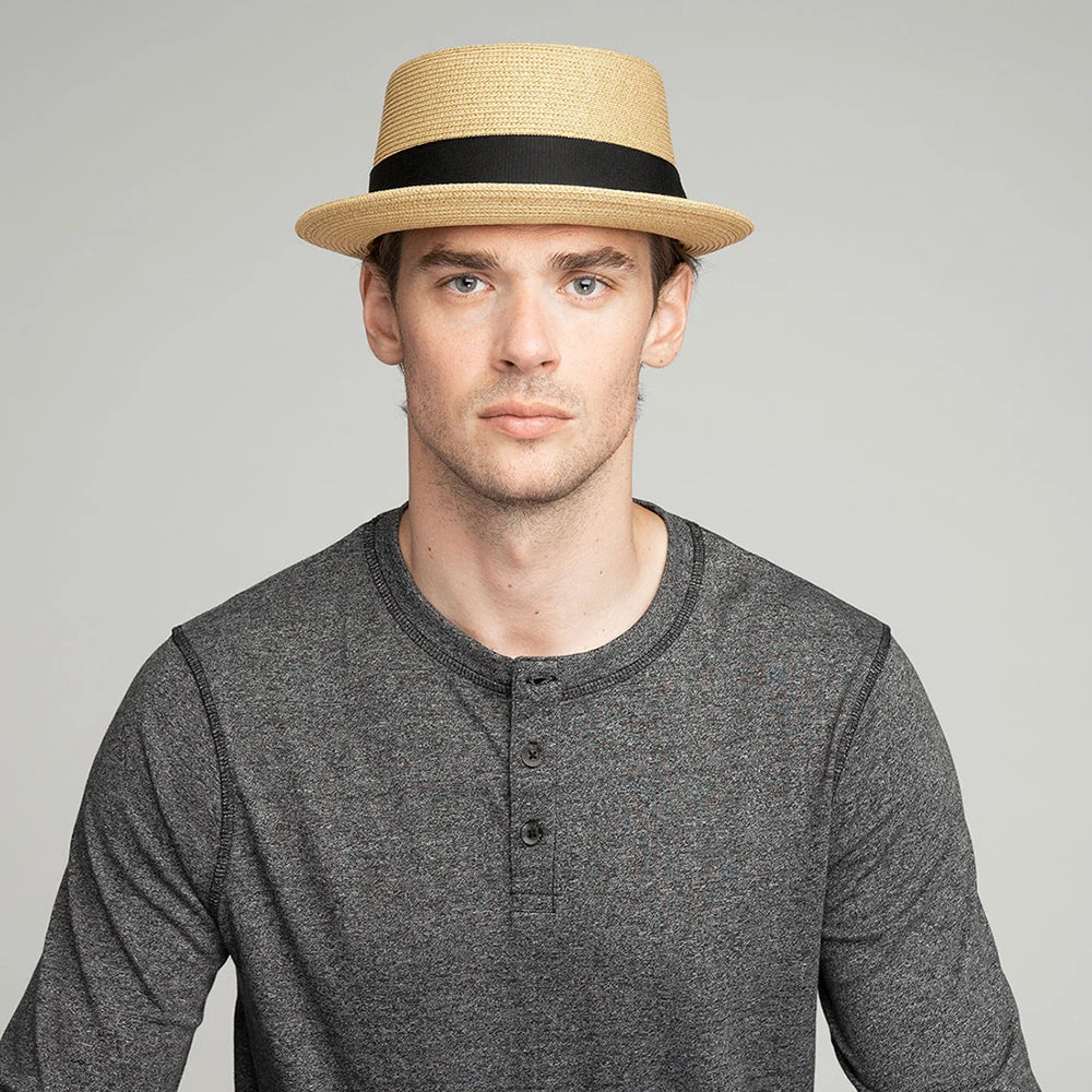 Bailey Hats Waits Pork Pie Hat - Sand - Image 3