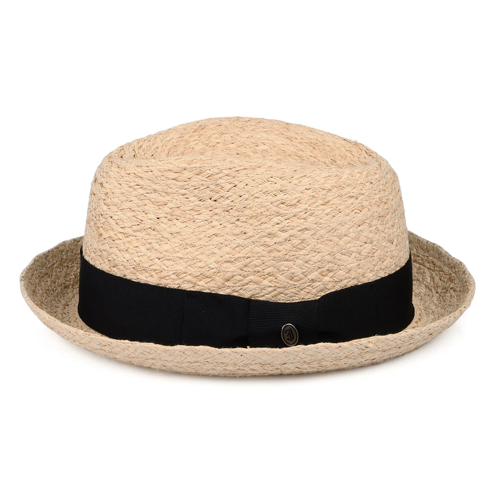 Jaxon & James Saybrook Raffia Trilby Hat - Natural - Image 2