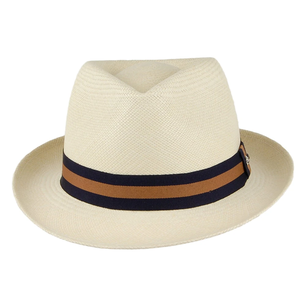 Whiteley Hats Henley II Panama Trilby Hat - Natural - Image 3