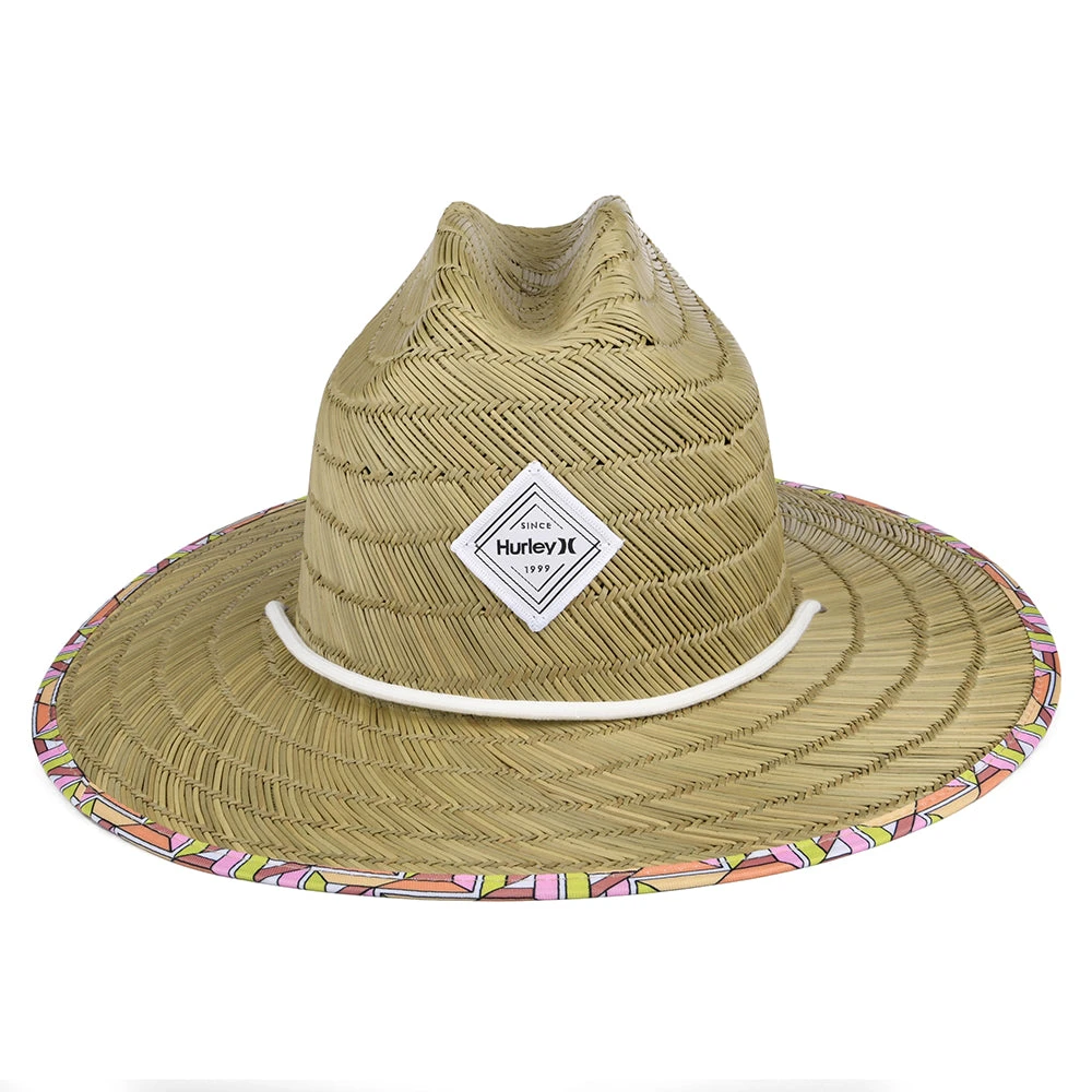 Hurley Hats Diamond Straw Lifeguard Hat - Natural - Image 2