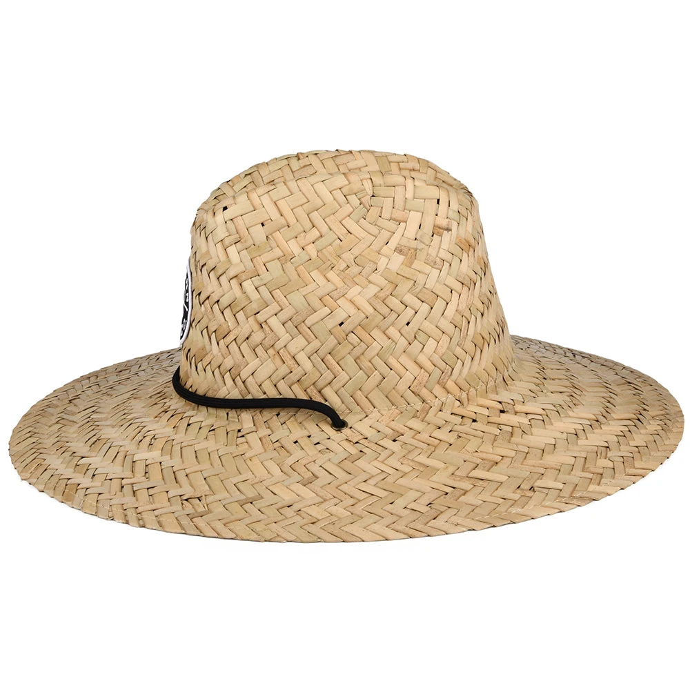 Brixton Hats Crest Straw Lifeguard Hat - Tan - Image 2