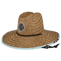 Brixton Hats Crest Straw Lifeguard Hat - Copper