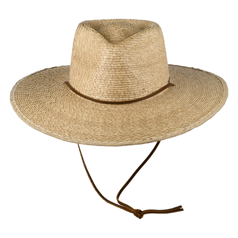 Brixton Hats Morrison Wide Brim Straw Sun Hat - Natural - Image 3
