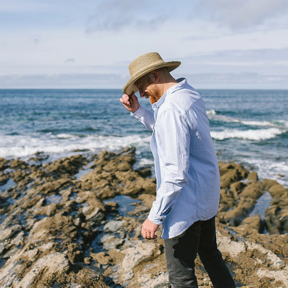 Jaxon & James Pebble Beach Gambler Hat - Natural - Image 3