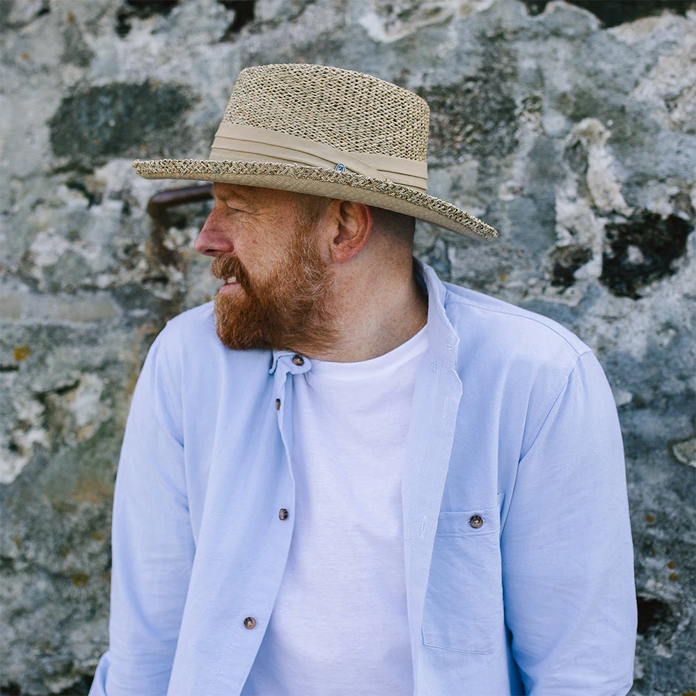 Jaxon & James Pebble Beach Gambler Hat - Natural - Image 4