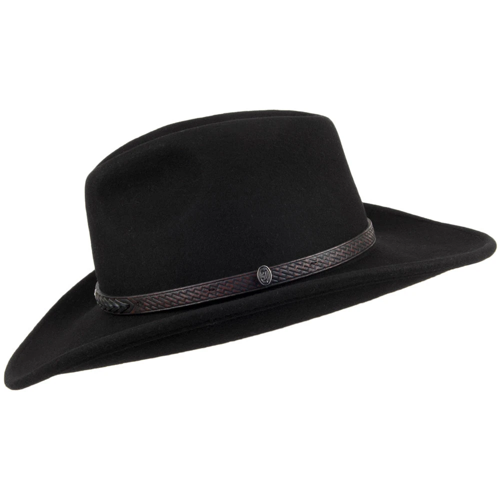 Jaxon & James Comanche Cowboy Hat - Black - Image 2