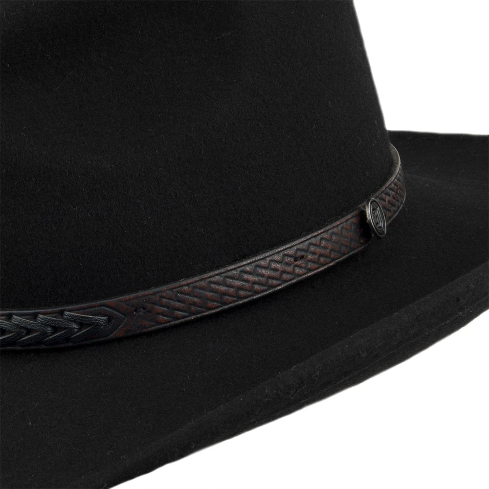 Jaxon & James Comanche Cowboy Hat - Black - Image 3