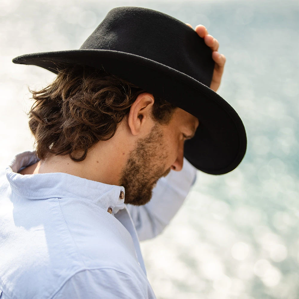 Jaxon & James Comanche Cowboy Hat - Black - Image 5