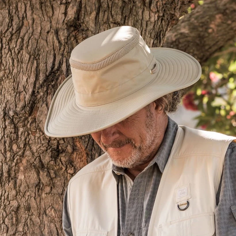 Tilley Hats LTM2 Airflo Wide Brim Sun Hat - Khaki - Image 3