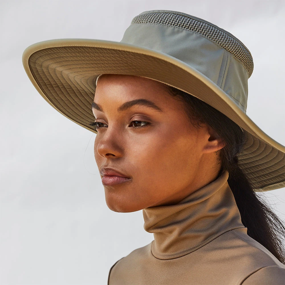 Tilley Hats LTM2 Airflo Wide Brim Sun Hat - Khaki - Image 4