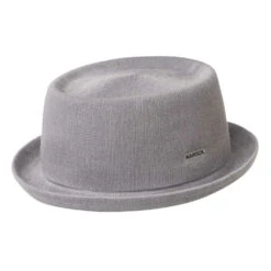 Kangol Bamboo Mowbray Pork Pie Hat - Grey