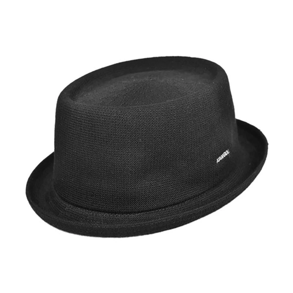 Kangol Bamboo Mowbray Pork Pie Hat - Black