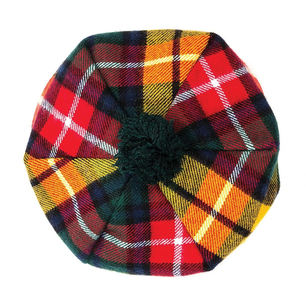 Lochcarron Of Scotland Lambswool Tam O' Shanter Hat - Buchanan Modern - Image 2