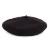 Héritage Par Laulhère 10 Inch Merino Wool Basque Beret - Black