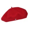 Héritage Par Laulhère Hats Authentique Merino Wool Beret - Red