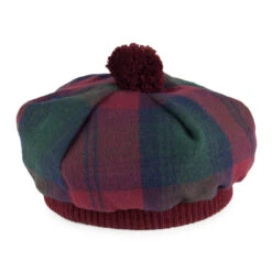 Lochcarron Of Scotland Lambswool Tam O' Shanter Hat - Lindsay