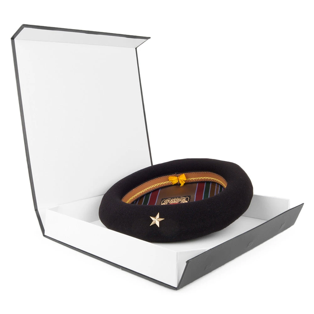 Laulhère Hats Authentique Ché Beret - Black - Image 4