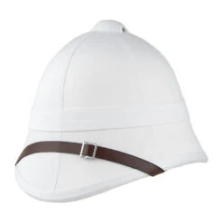 British Foreign Service-Zulu War Pith Helmet - White