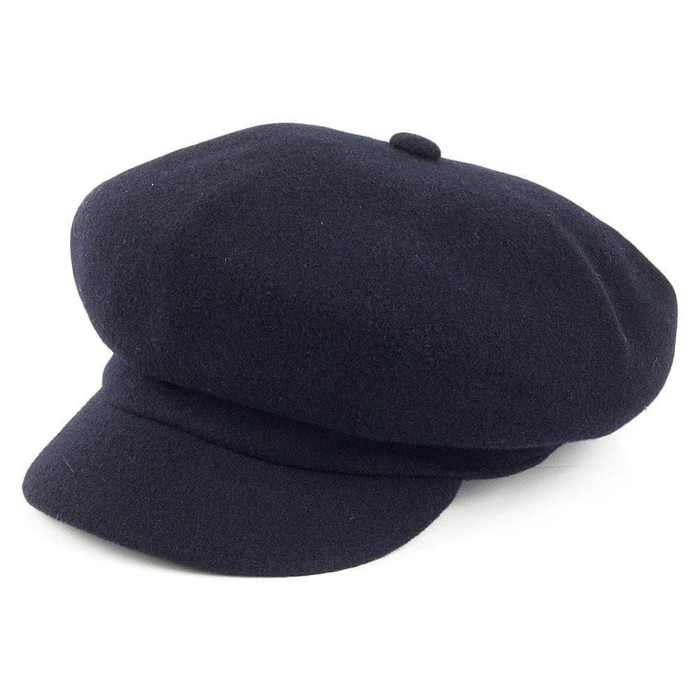 Kangol Wool Spitfire Cap - Navy Blue