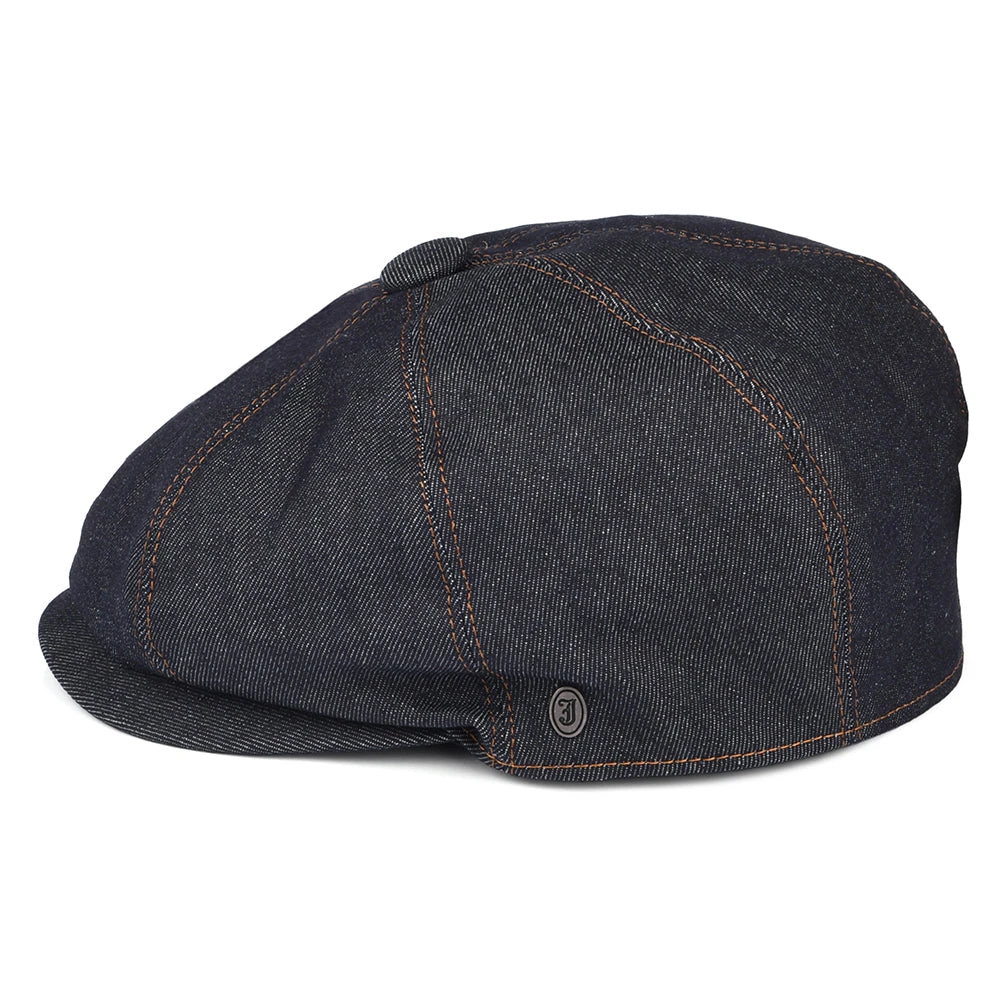 Jaxon & James Denim Newsboy Cap - Dark Blue - Image 3