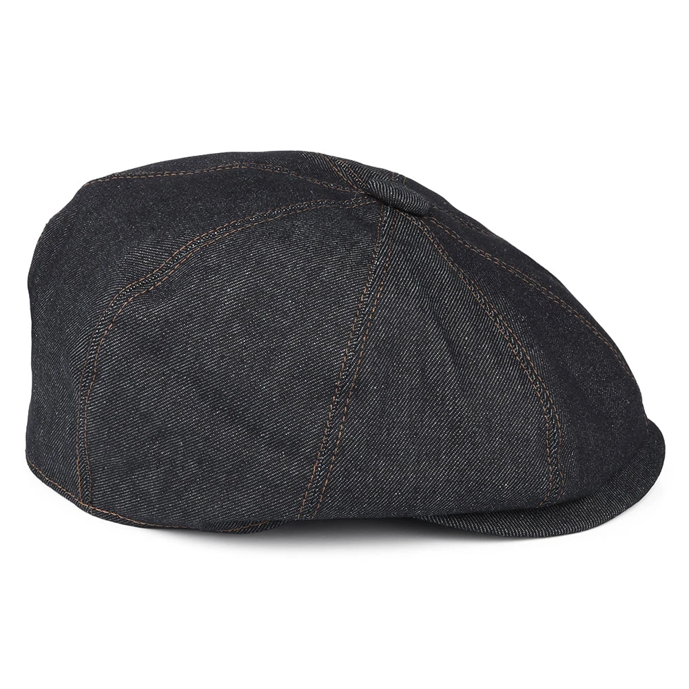 Jaxon & James Denim Newsboy Cap - Dark Blue - Image 4