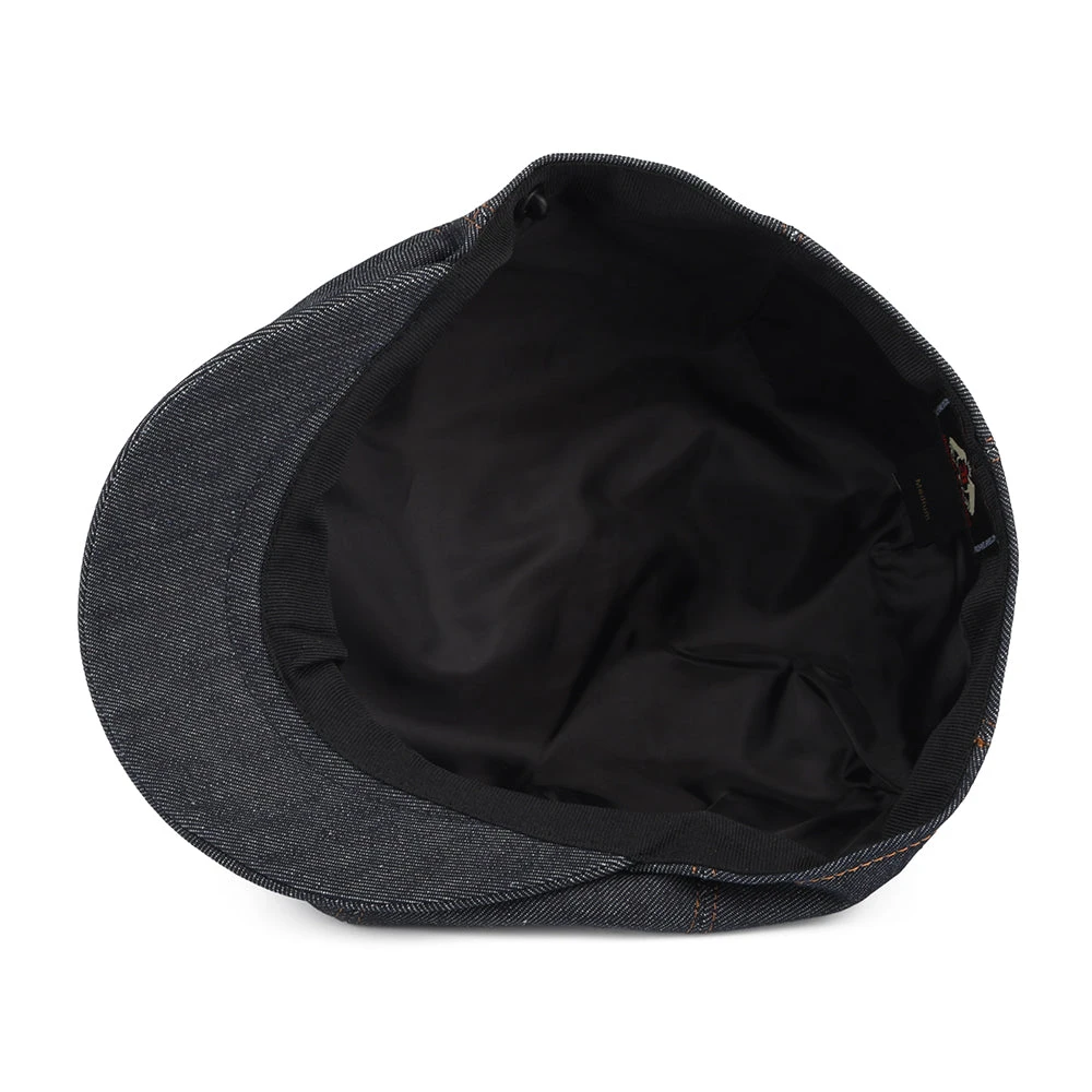 Jaxon & James Denim Newsboy Cap - Dark Blue - Image 5