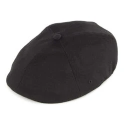 Kangol Flexfit 504 Newsboy Cap - Black