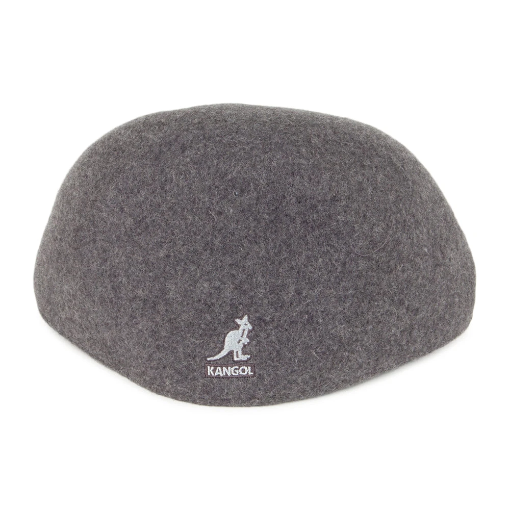 Kangol Seamless Wool 507 Flat Cap - Dark Flannel - Image 2