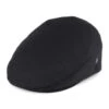 City Sport Pure Cashmere Flat Cap - Black