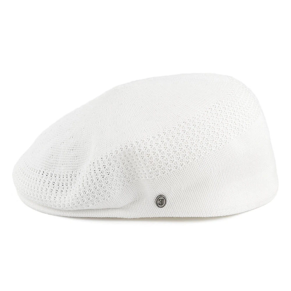 Jaxon & James Summer Flat Cap - White - Image 3