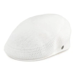 Jaxon & James Summer Flat Cap - White