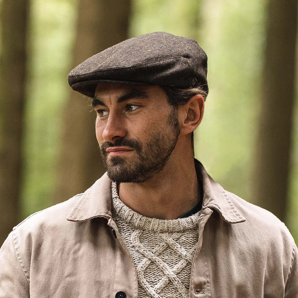 Jaxon & James Tyburn Flat Cap - Brown - Image 4