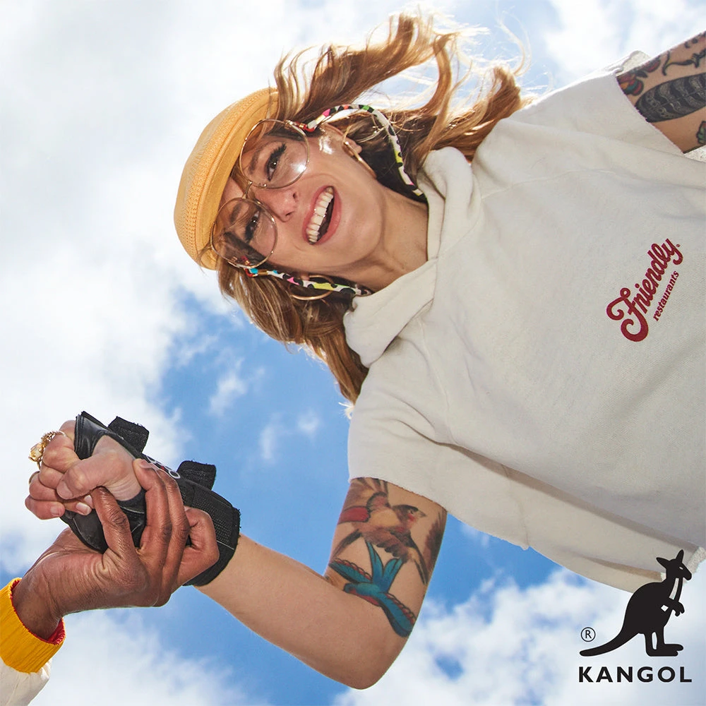 Kangol Tropic 504 Ventair Flat Cap - Apricot - Image 4