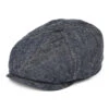 Stetson Hats Linen-Silk Newsboy Cap - Blue