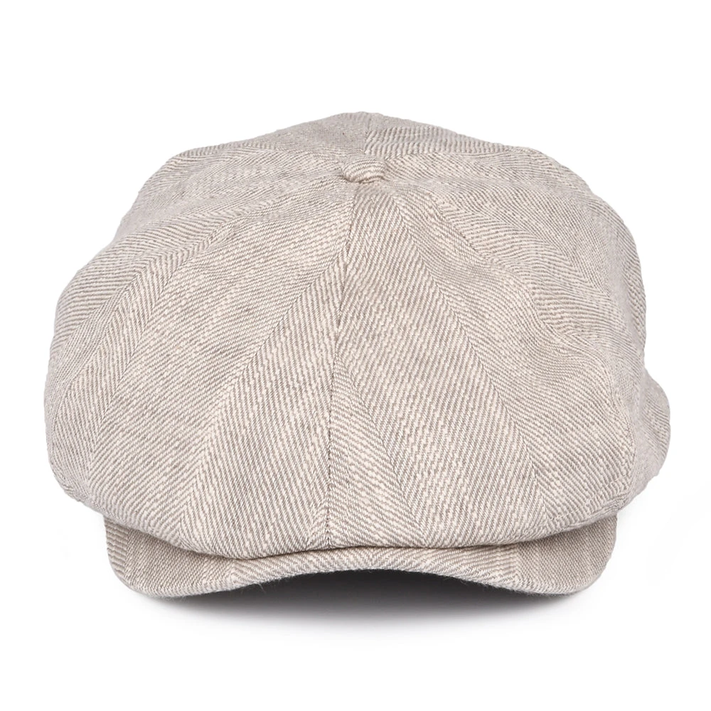 Barts Hats Jamaica Cotton Newsboy Cap - Beige - Image 2