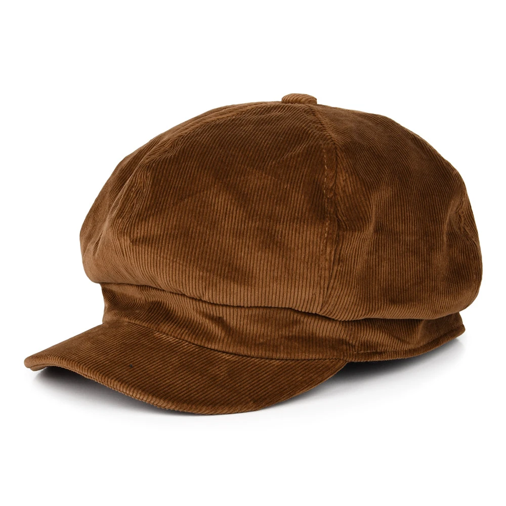 Kangol Cord Spitfire Cap - Brown