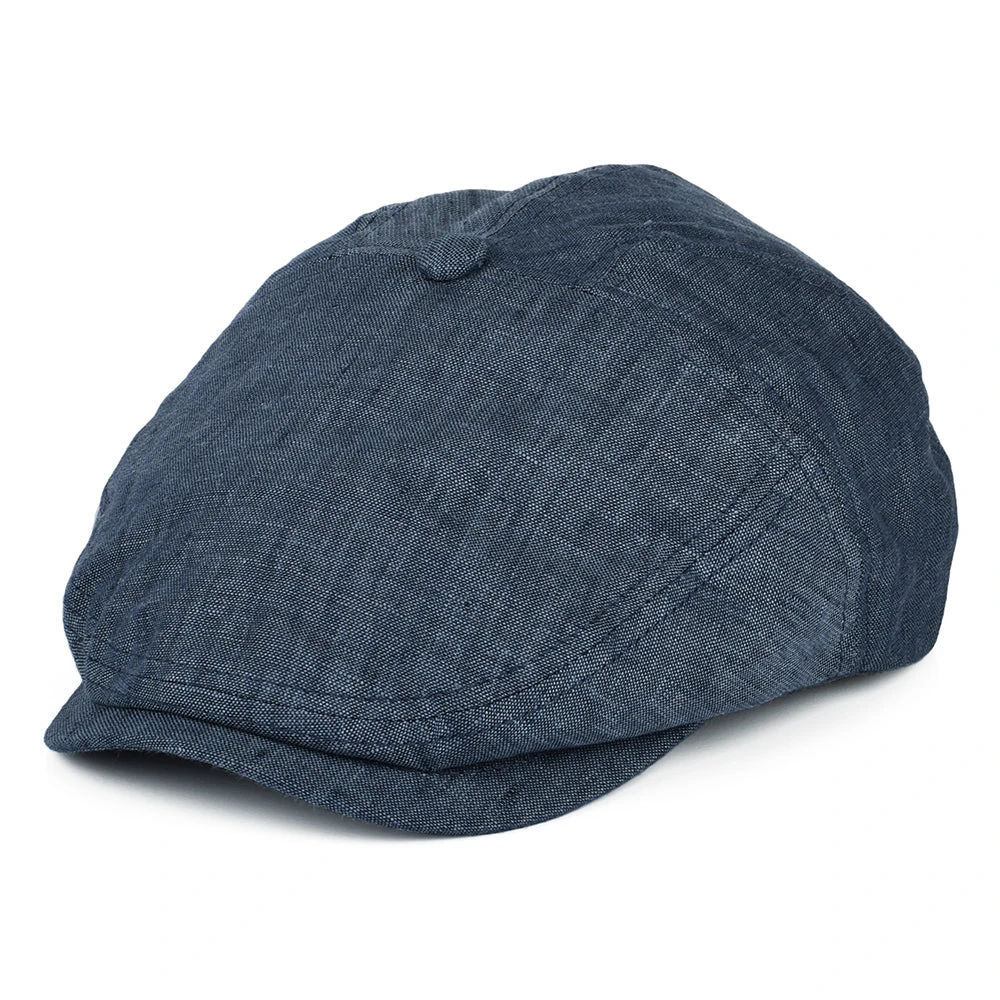 Goorin Bros. Will Kimmel Linen Flat Cap - Navy Blue
