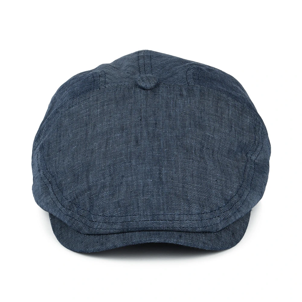 Goorin Bros. Will Kimmel Linen Flat Cap - Navy Blue - Image 2