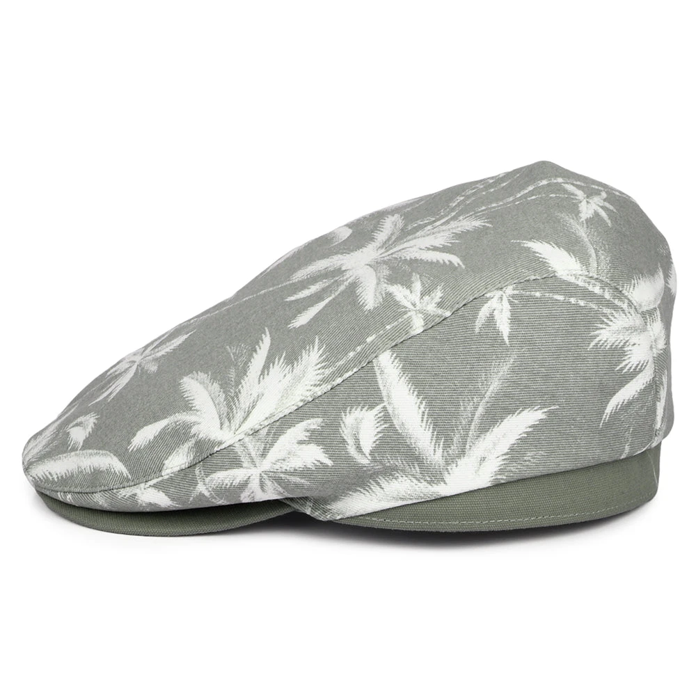 Failsworth Hats Printed Flat Cap - Putty - Image 3