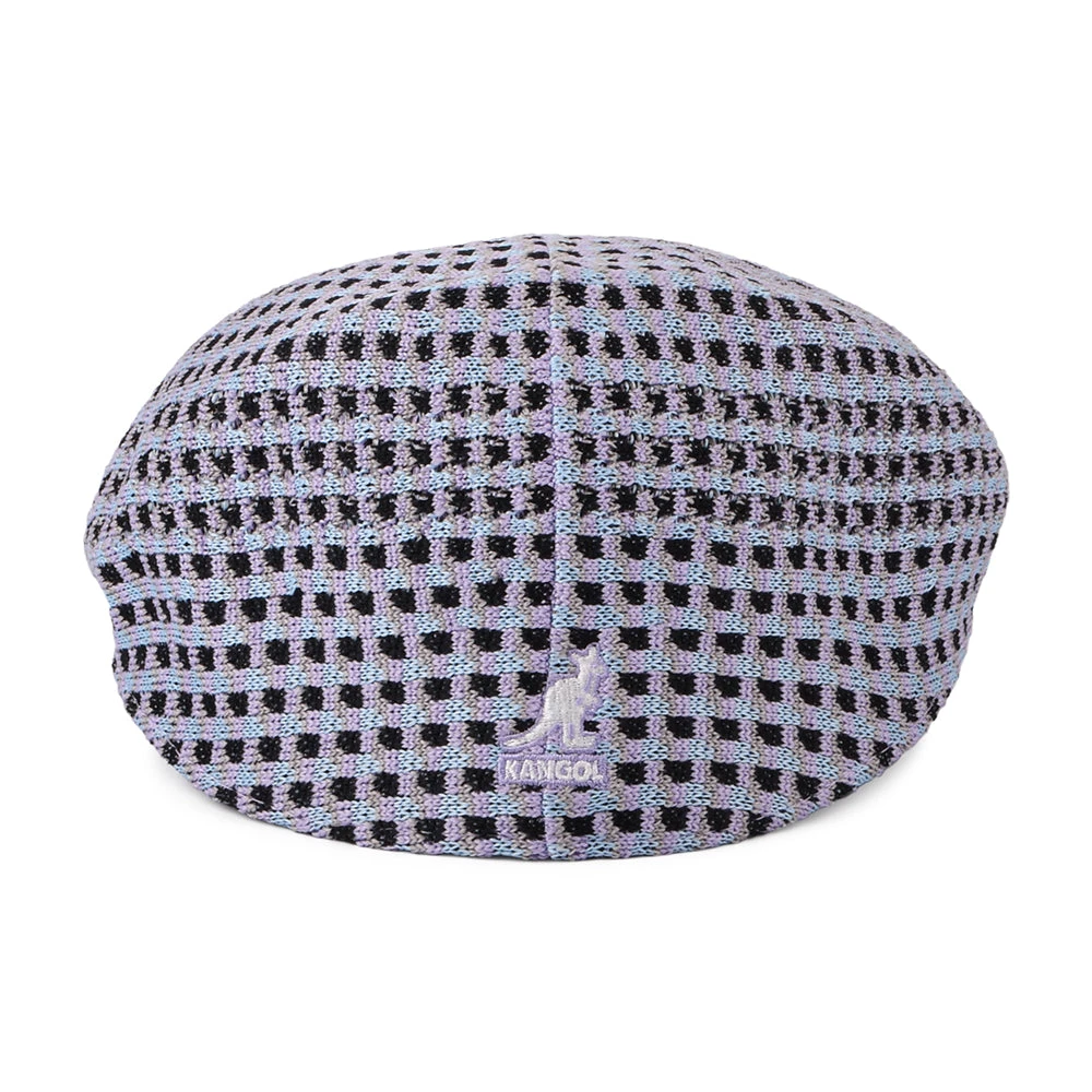 Kangol Geo Board Tropic 504 Flat Cap - Lavender - Image 3