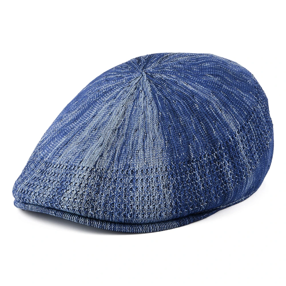 Kangol Colour Burst Tropic 507 Ventair Flat Cap - Denim Blue